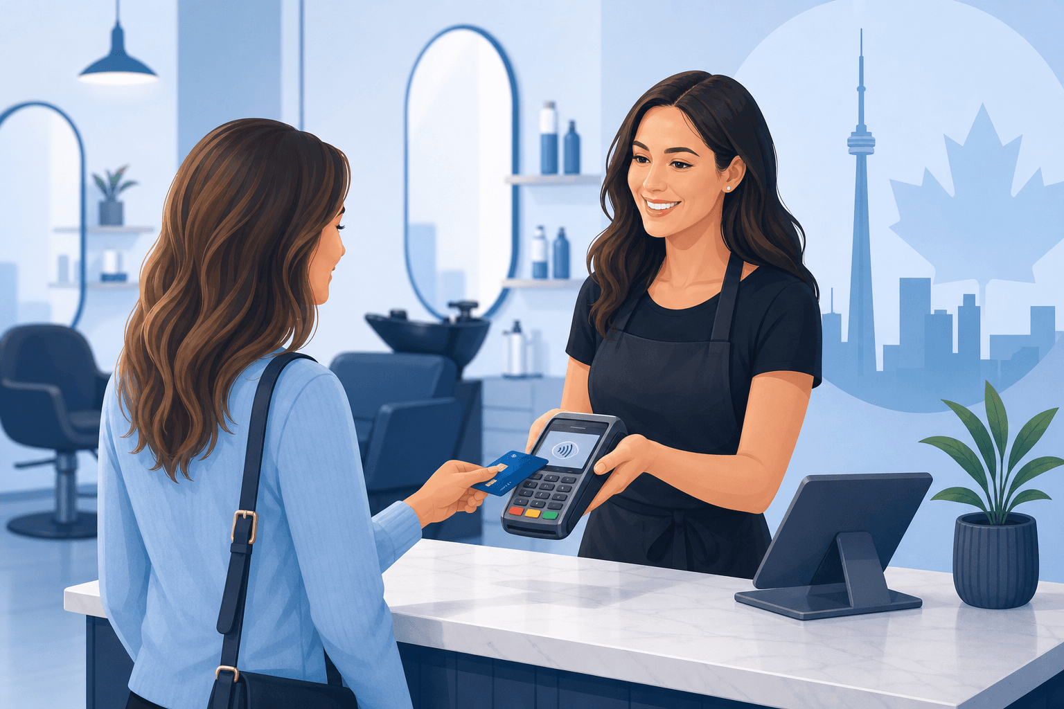 How to Accept Credit Cards at Your Salon in Canada