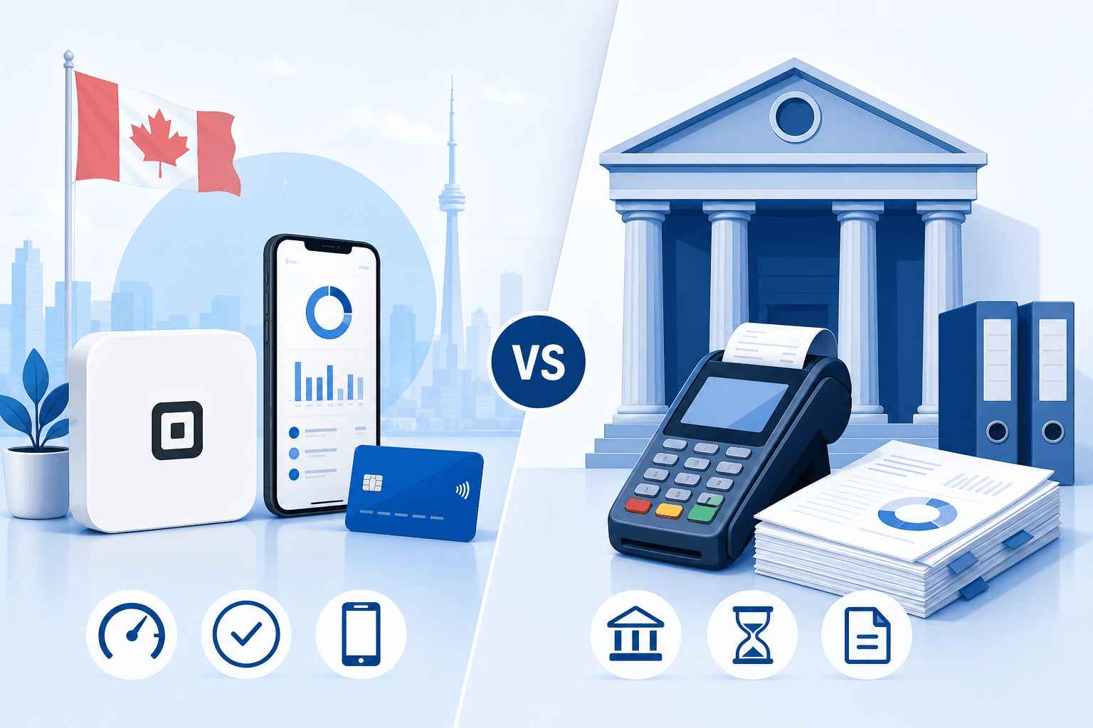 Square vs Traditional Merchant Account Canada: 2024 Guide